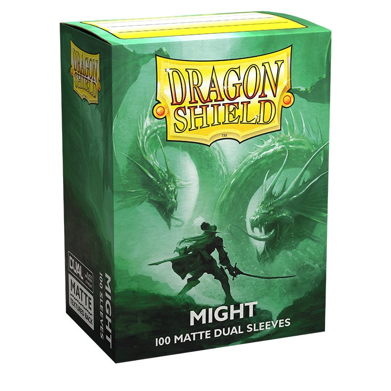DRAGON SHIELD 100CT BOX DUAL MATTE MIGHT