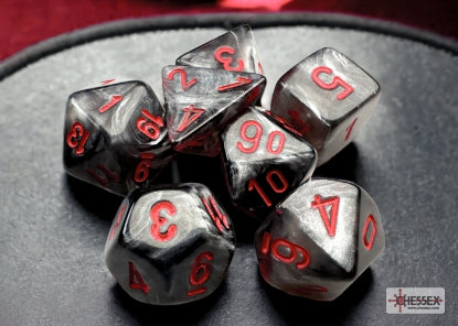 VELVET MINI 7 DIE SET BLACK/RED