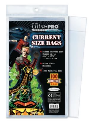 UP MODERN COMIC BAGS 100CT