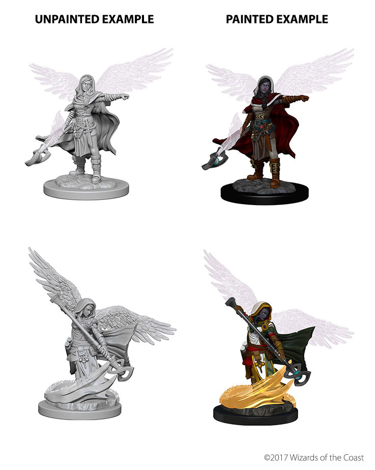 AASIMAR FEMALE WIZARD D&D UNPM (WV4)