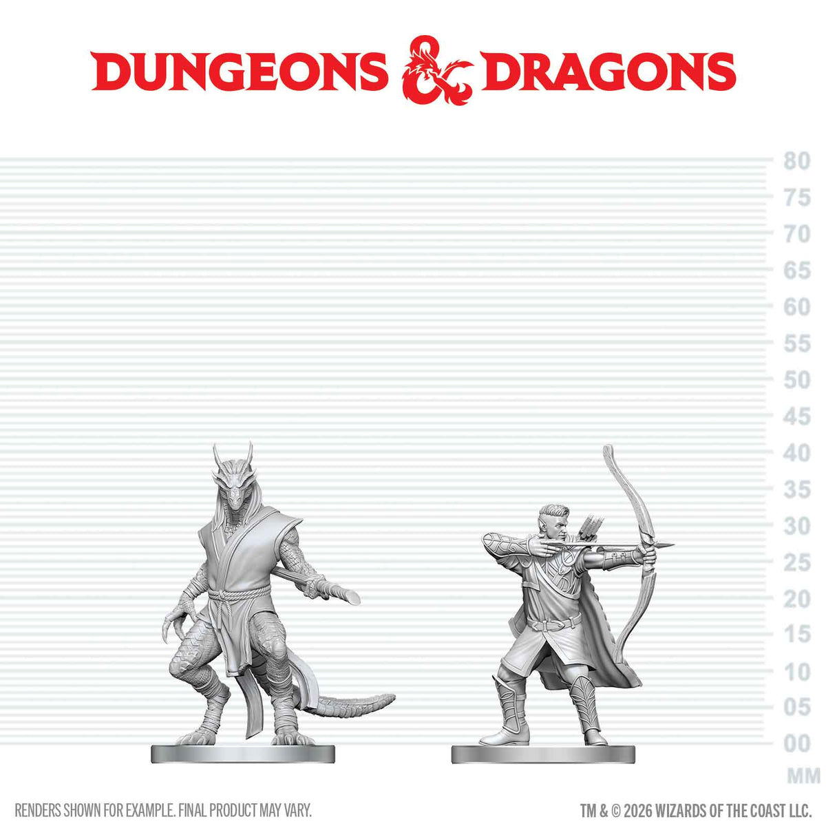 D&D NOLZURS ELF RANGER DRAGONBORN MONK