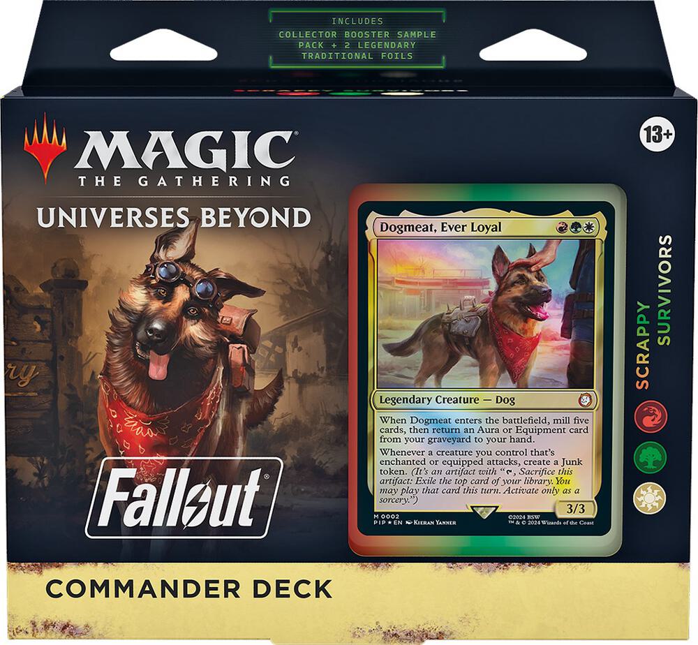 Universes Beyond: Fallout - Scrappy Survivors Commander Deck - Universes Beyond: Fallout