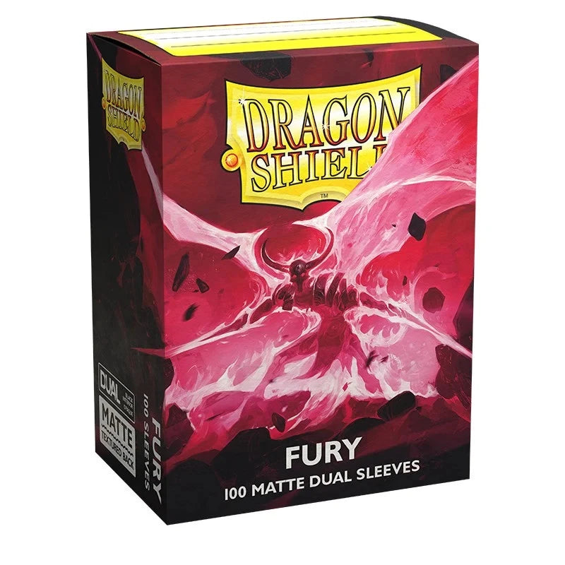 DRAGON SHIELD 100CT BOX DUAL MATTE FURY