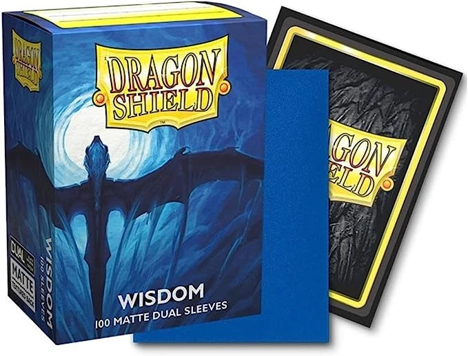 DRAGON SHIELD 100CT BOX DUAL MATTE WISDOM