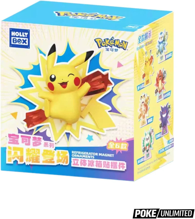 Pokémon Series Shining Arrival 3D Fridge Magnet Figurines BLIND BOX