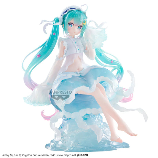 Hatsune Miku Banpresto Evolve Clearluxe Jellyfish Figure 30010
