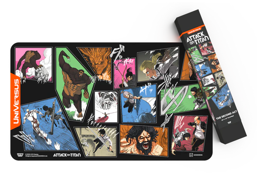 UniVersus CCG: Attack on Titan - The Second Act Playmat