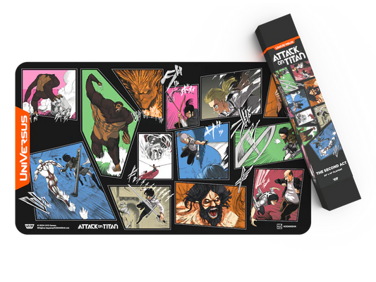 UniVersus CCG: Attack on Titan - The Second Act Playmat