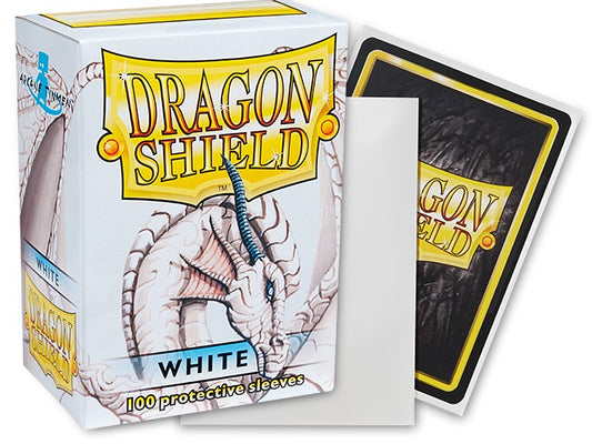 DRAGON SHIELD 100CT BOX CLASSIC WHITE