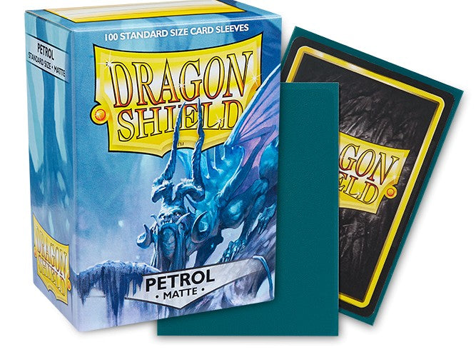 DRAGON SHIELD 100CT BOX MATTE PETROL