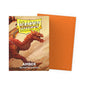 DRAGON SHIELD 100CT BOX MATTE AMBER