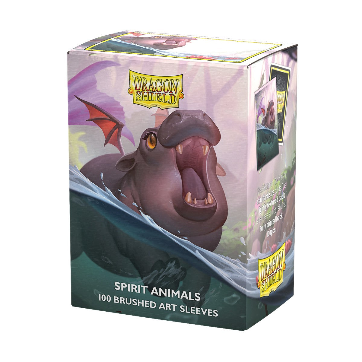 DRAGON SHIELD 100CT BOX BRUSHED ART THE SNORTLE
