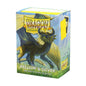 DRAGON SHIELD 100CT BOX DUAL MAT YELLOW & SILVER