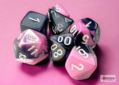 GEMINI MINI 7 DIE SET BLACK-PINK/WHITE