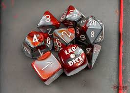 GEMINI RED-STEEL/WHITE 7 DIE SET