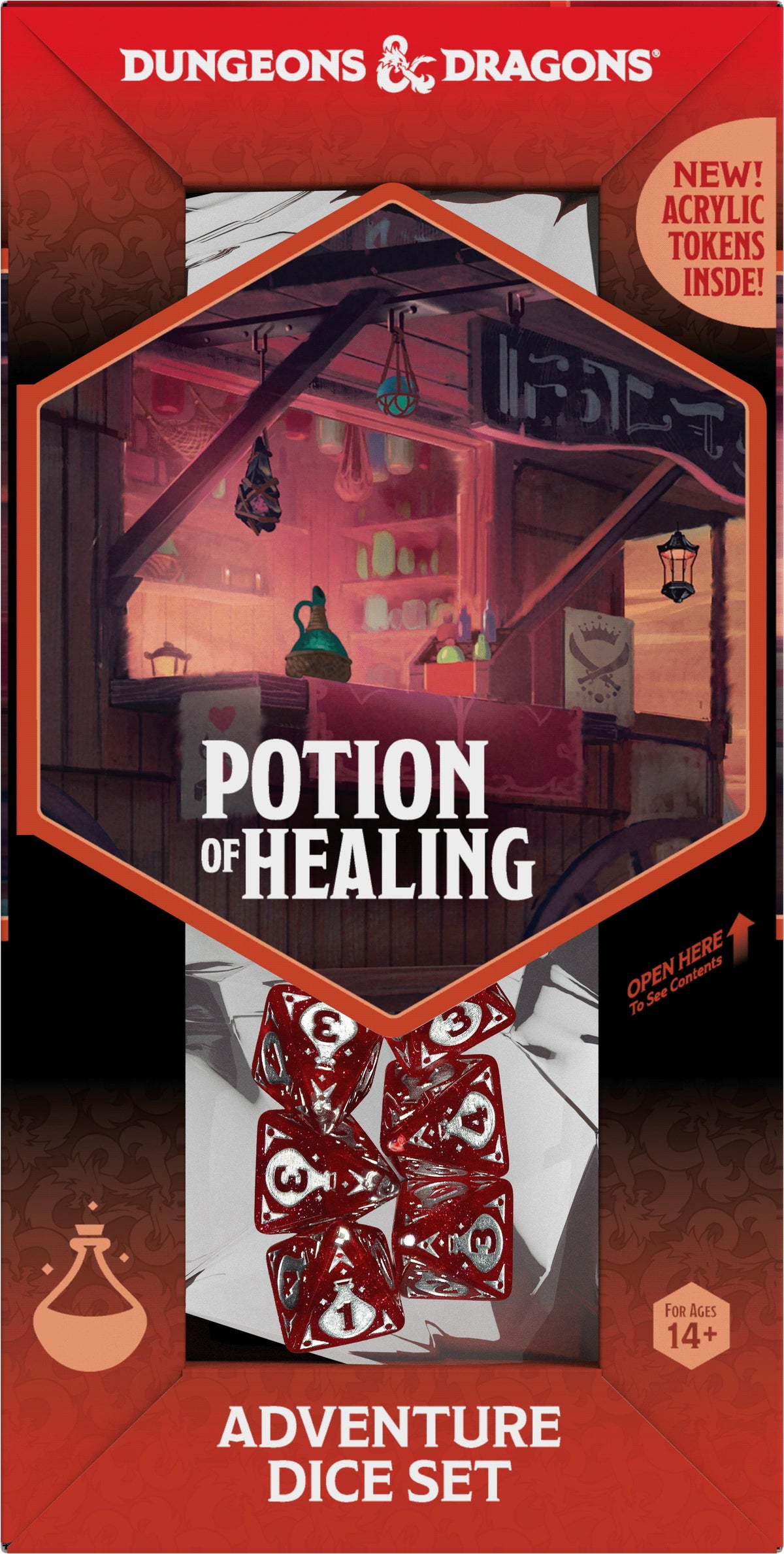 SDZ ADVENTURE DICE POTION OF HEALING