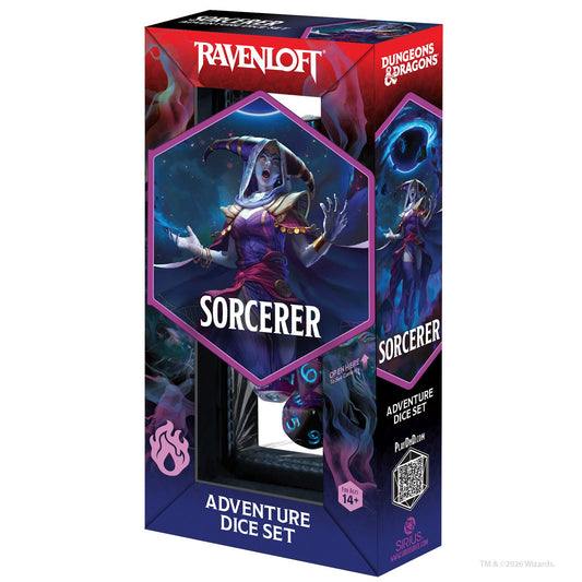 SDZ ADVENTURE DICE SORCERER PURPLE