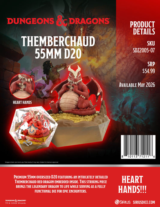 SDZ D&D THEMBERCHAUD 55MM D20