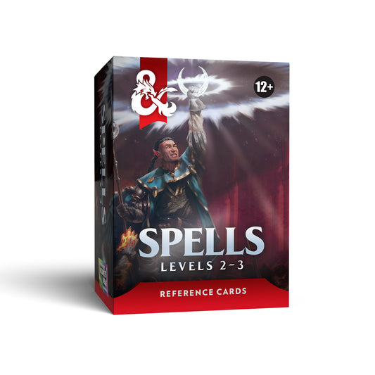 D&D CARDS SPELLS LEVELS: 2-3
