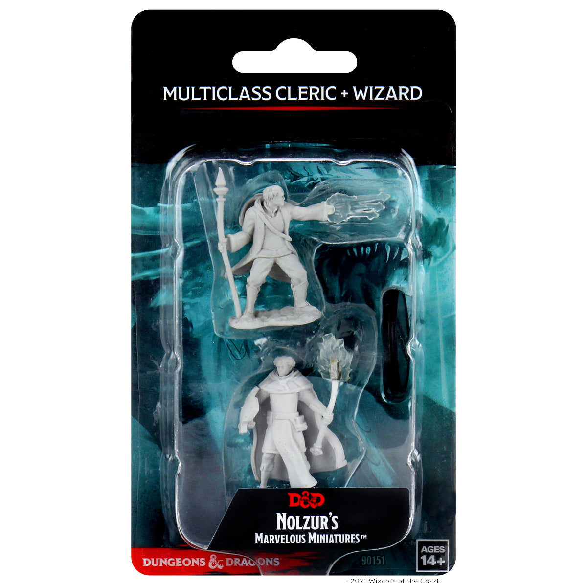 D&D W13 MULTICLASS CLERIC WIZARD MALE