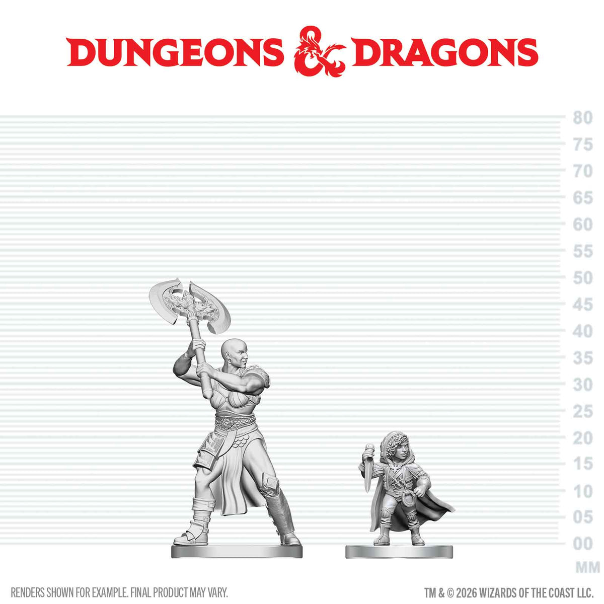 D&D NOLZURS GOLIATH BARARIAN HALFLING ROGUE