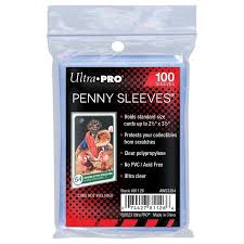 Ultra pro 100 count standard penny sleeve