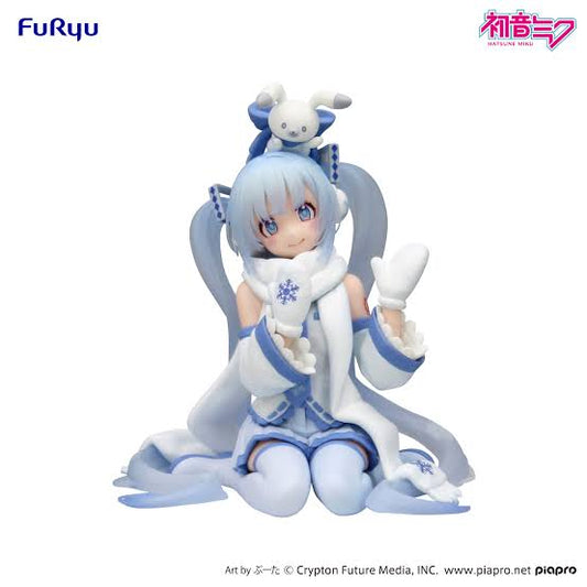 Furyu USA (AMU-SHP3108) Hatsune Miku Noodle Stopper Figure - SNOW MIKU Sky Town 10th ver.