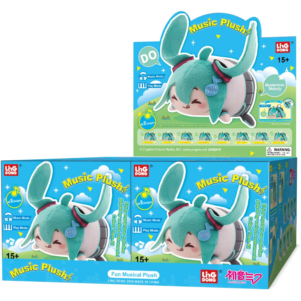 Hatsune Miku Music Vol.1 Plush Blind Box Asst