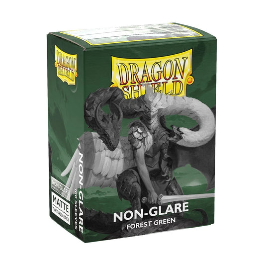 DRAGON SHIELD 100CT BOX MATTE NON-GLARE FOREST Green