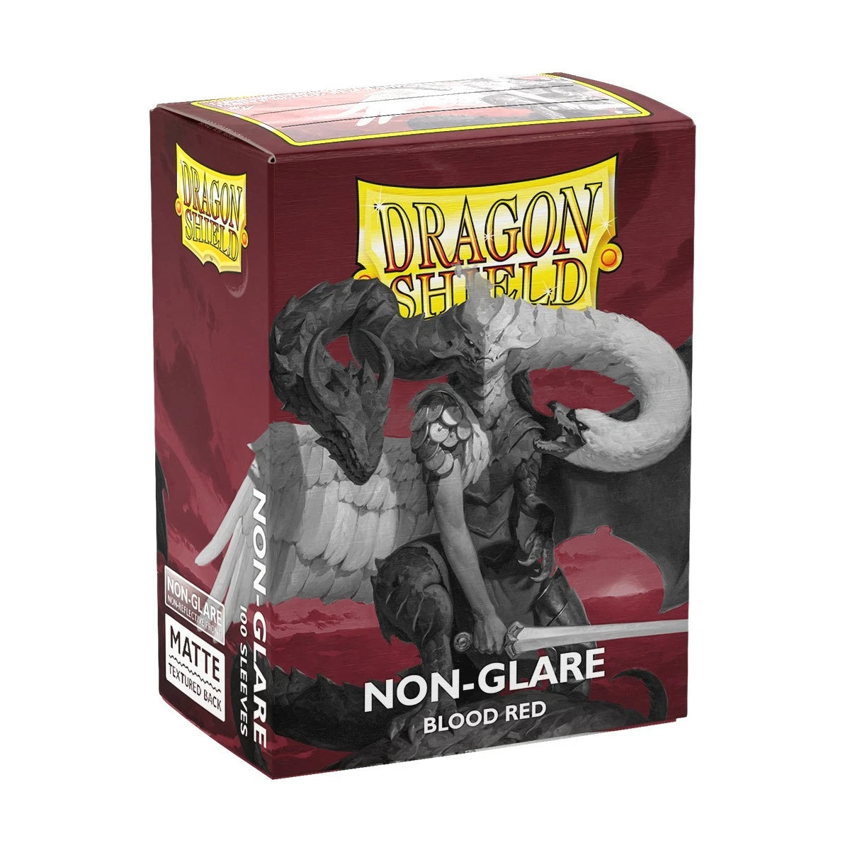 DRAGON SHIELD 100CT BOX MATTE NON-GLARE BLOOD RE