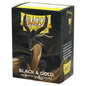DRAGON SHIELD 100CT BOX MATTE BLACK AND GOLD