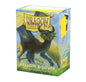 DRAGON SHIELD 100CT BOX DUAL MAT YELLOW & SILVER