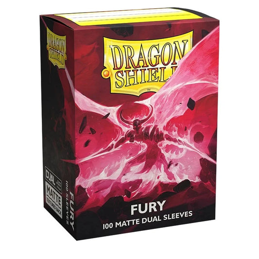 DRAGON SHIELD 100CT BOX DUAL MATTE FURY