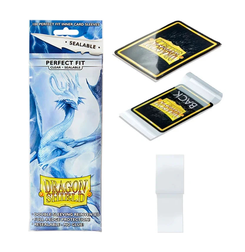 DRAGON SHIELD 100CT PERFECT SEALABLE CLEAR