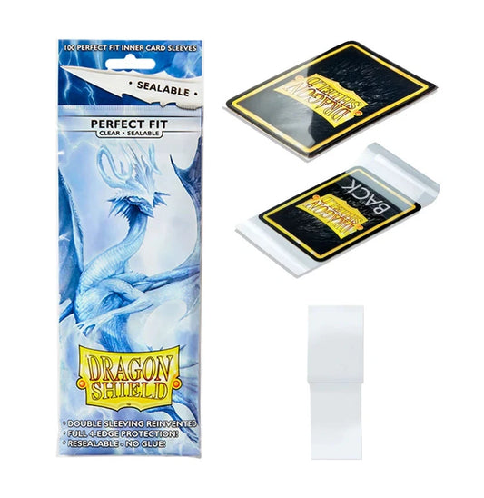 DRAGON SHIELD 100CT PERFECT SEALABLE CLEAR
