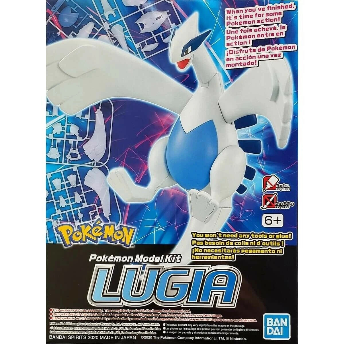 LUGIA POKEMON MODEL KIT MK