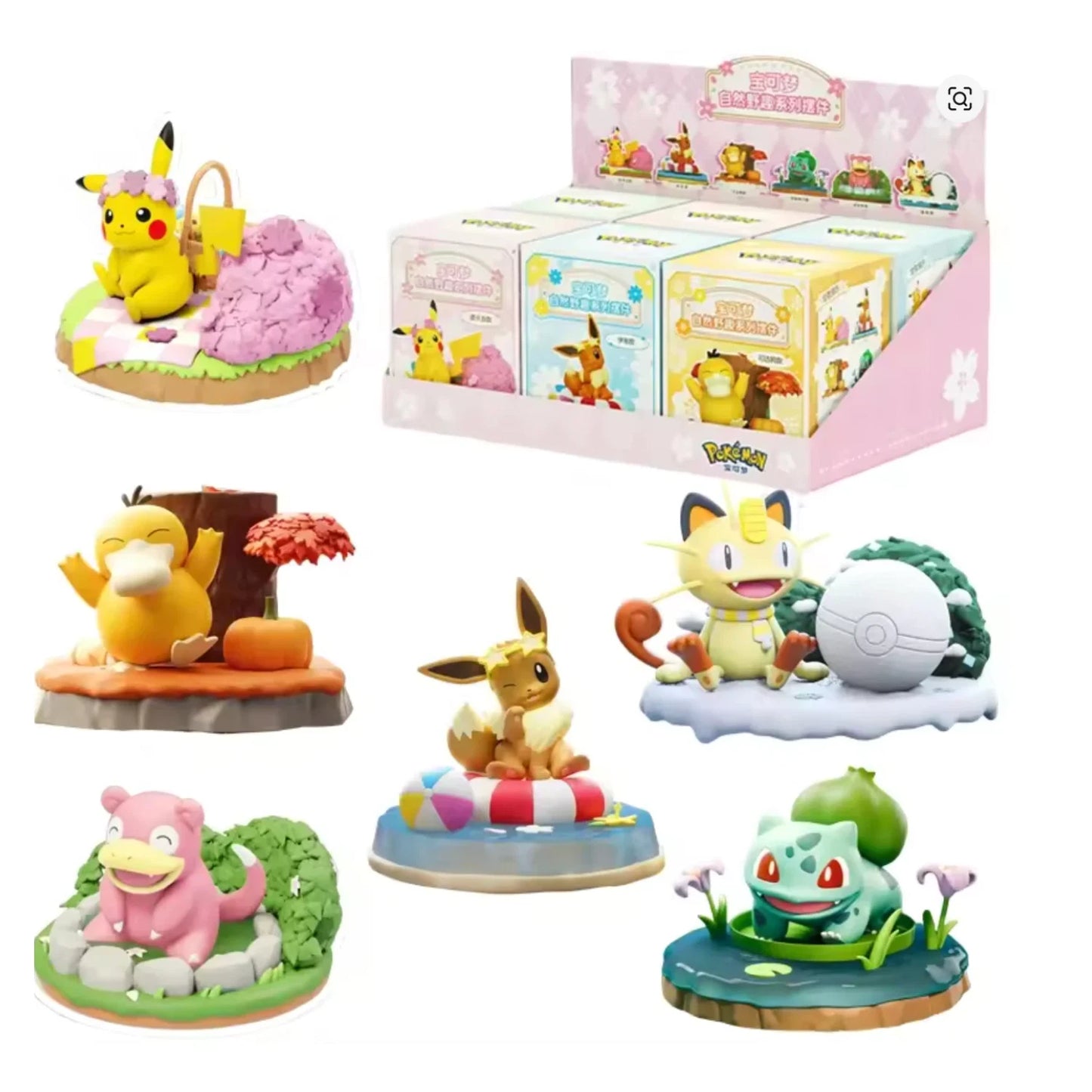 Wild Nature Series  Pokemon Figures