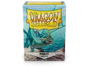 DRAGON SHIELD 100CT BOX MATTE MINT