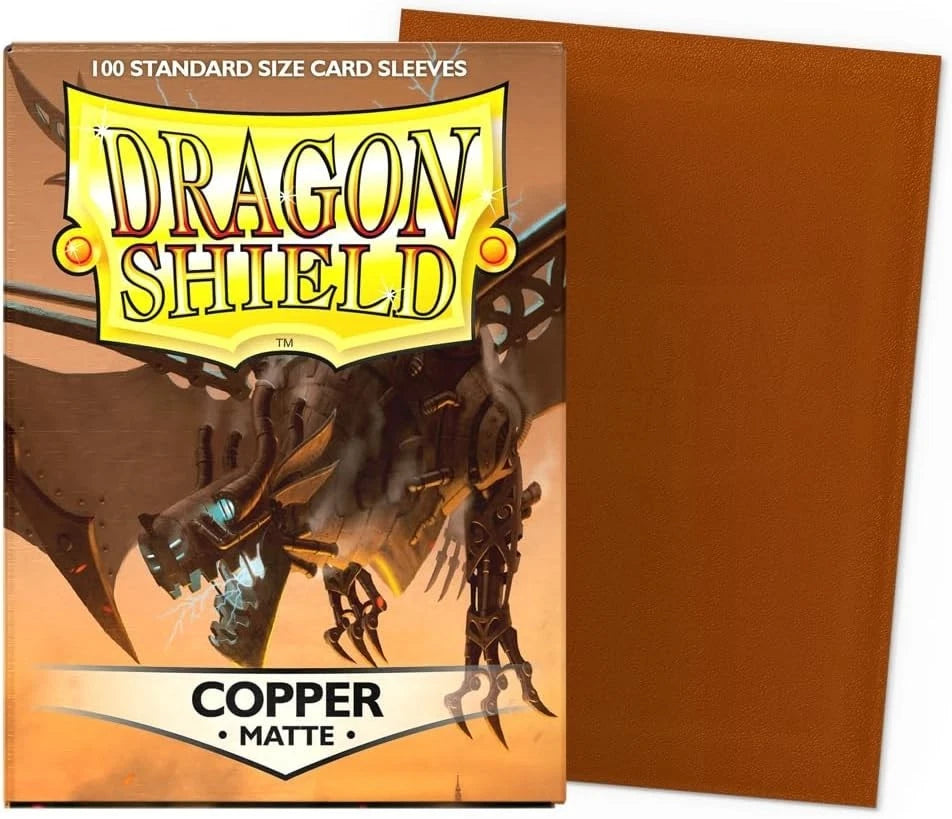 DRAGON SHIELD 100CT BOX MATTE COPPER