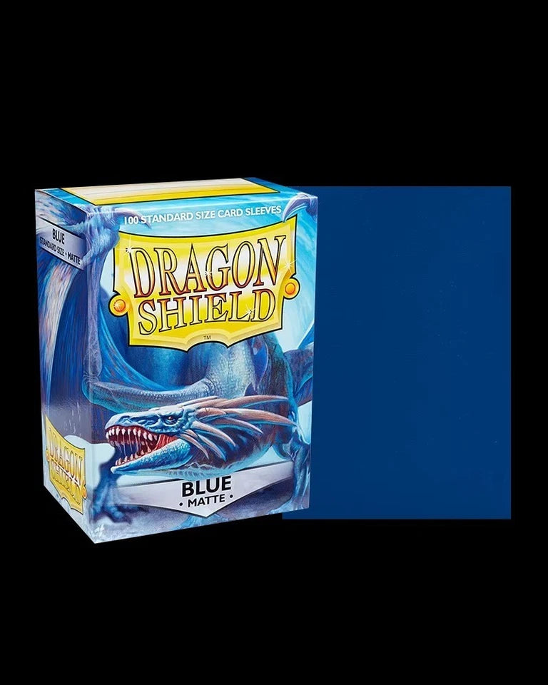 DRAGON SHIELD 100CT BOX MATTE BLUE
