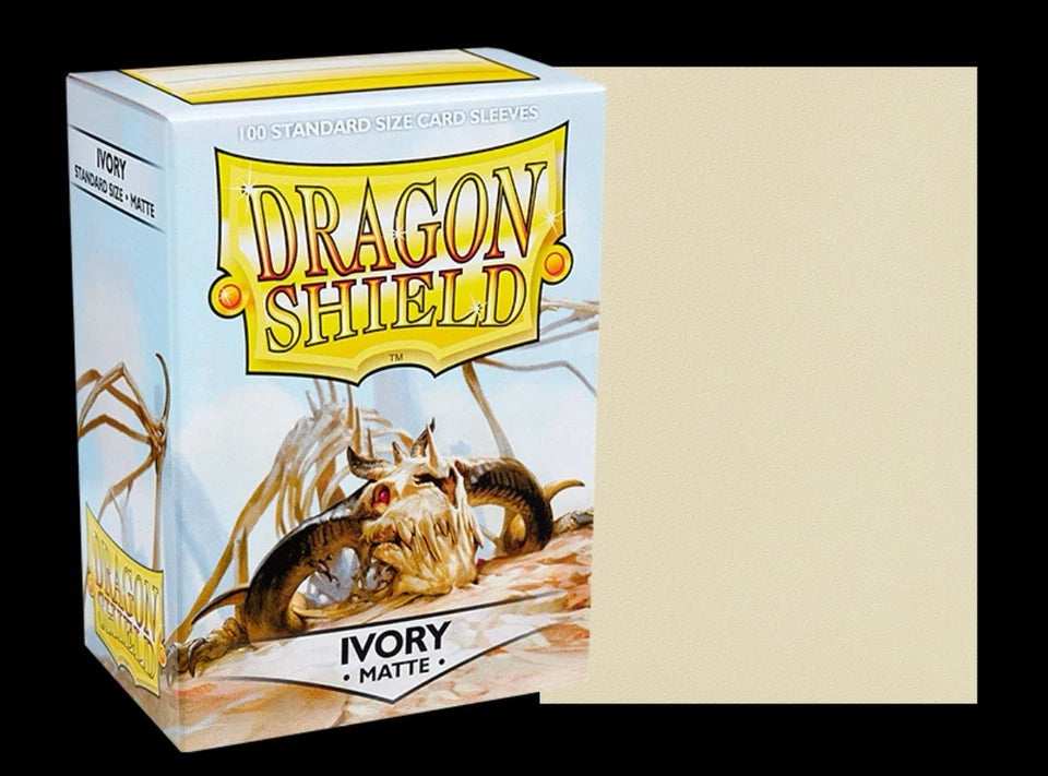 DRAGON SHIELD 100CT BOX MATTE IVORY