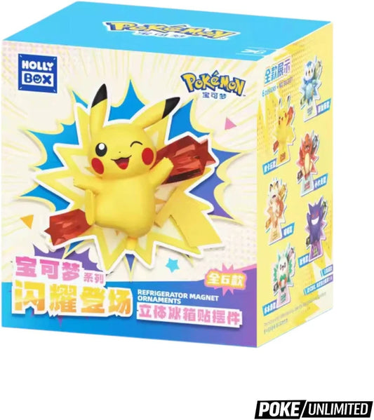 Pokémon Series Shining Arrival 3D Fridge Magnet Figurines BLIND BOX